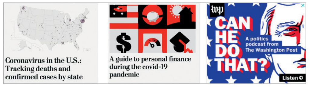 EXPLANATORY AND DATA-RICH ONLINE COVERAGE FROM THE WASHINGTON POST